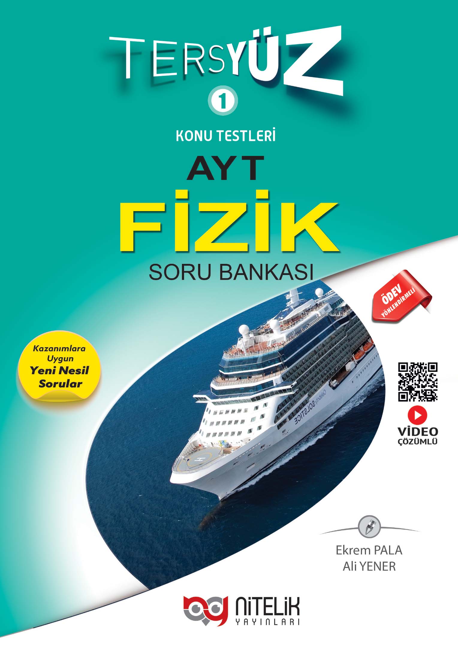 AYT Tersyüz Fizik Soru Bankası kapak görseli